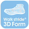Walk stride 3D Form