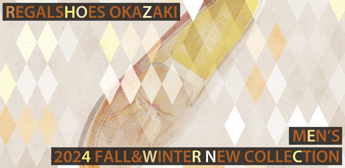 REGALSHOES OKAZAKI 2024 FALL&WINTER COLLECTION MEN'S