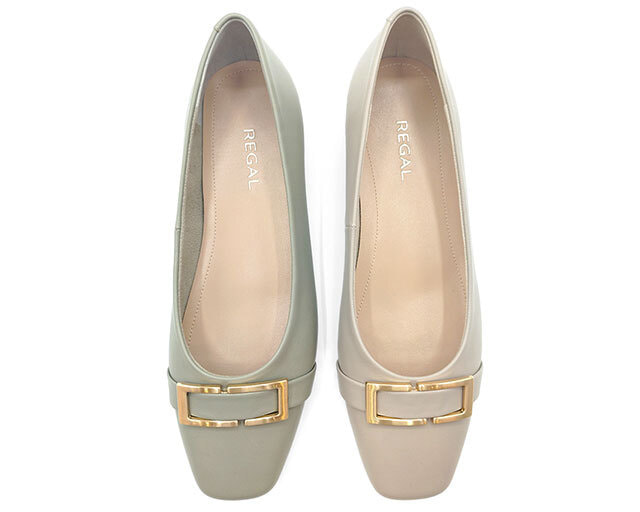 REGAL F90RBJ 晴雨兼用フラットパンプス