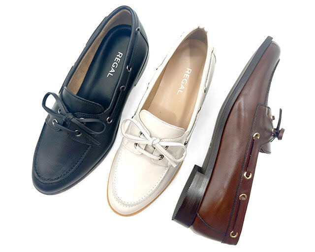 REGAL F83RBB デッキタイプローファー