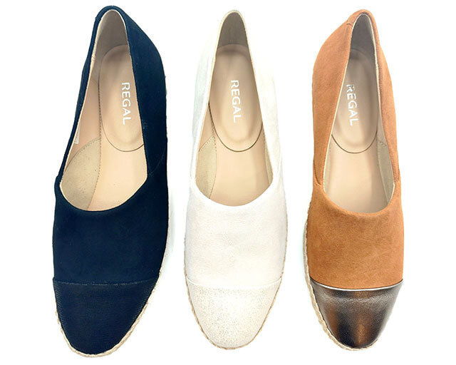 REGAL F88RAF エスパドリーユ調スリッポン