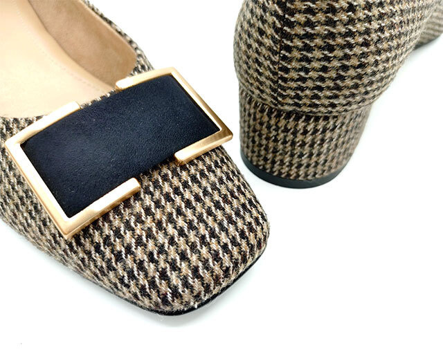 リーガル F53RAL スクエアトウパンプス